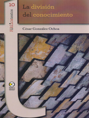 cover image of La división del conocimiento
